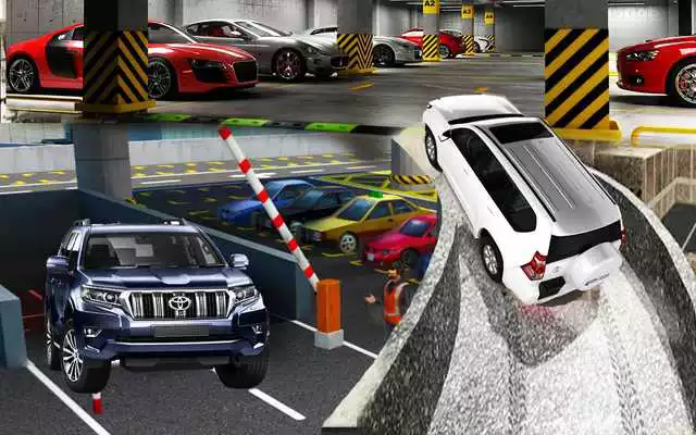 Play Multi Level Prado car Parking mania Game