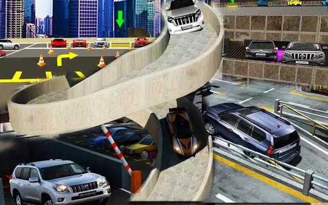 Play Multi Level Prado car Parking mania Game