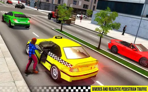 Play Multi-Level Taxi car Parking as an online game Multi-Level Taxi car Parking with UptoPlay