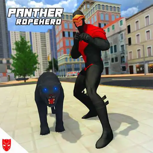 Play Multi Panther Rope Hero: Miami Crime City Battle APK