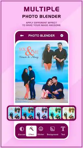 Play Multi Photo Blender as an online game Multi Photo Blender with UptoPlay