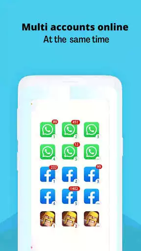 Play multiple account clone app  and enjoy multiple account clone app with UptoPlay