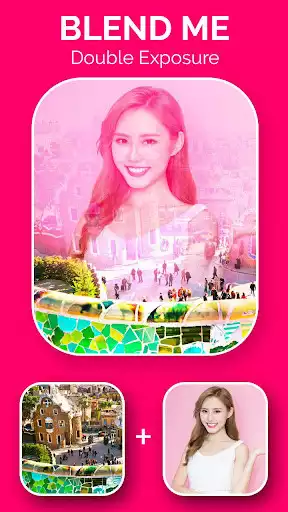 Play Multiple Photo Blender Double Exposure as an online game Multiple Photo Blender Double Exposure with UptoPlay