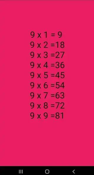 Play Multiplication9x1 as an online game Multiplication9x1 with UptoPlay