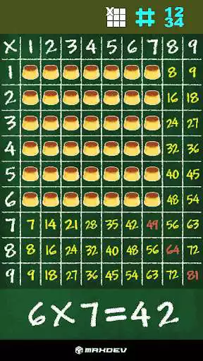 Play Multiplication Chart  and enjoy Multiplication Chart with UptoPlay