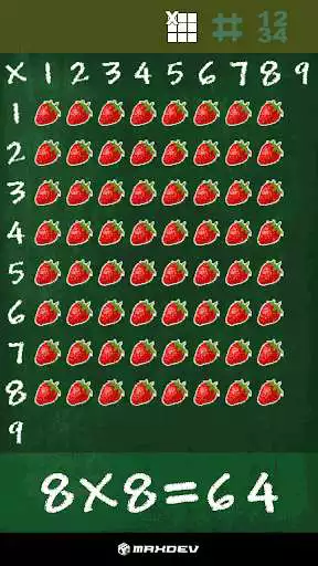 Play Multiplication Chart as an online game Multiplication Chart with UptoPlay