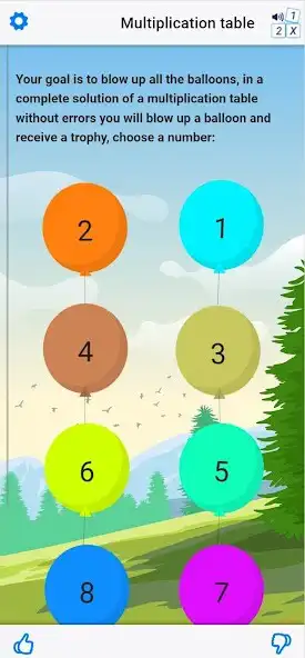Play multiplication table balloons and enjoy multiplication table balloons with UptoPlay Play multiplication table balloons and enjoy multiplication table balloons with UptoPlay