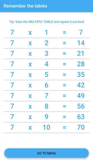 Play Multiplication table for children  and enjoy Multiplication table for children with UptoPlay
