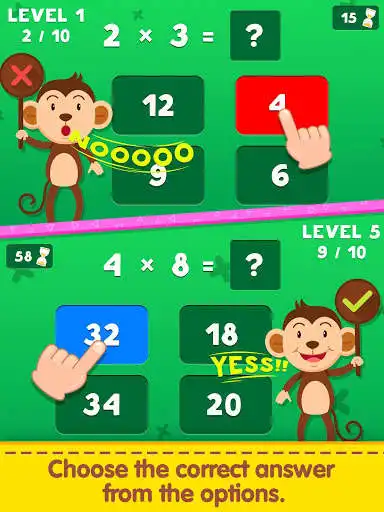 Play Multiplication Table Learning - Kids Math Learning as an online game Multiplication Table Learning - Kids Math Learning with UptoPlay