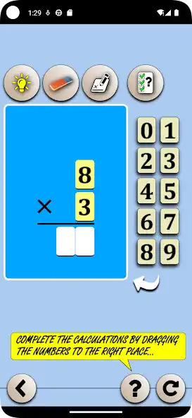 Play Multiply by 3 as an online game Multiply by 3 with UptoPlay