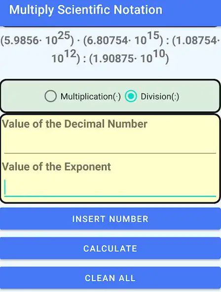 Play Multiply Scientific Notation  and enjoy Multiply Scientific Notation with UptoPlay