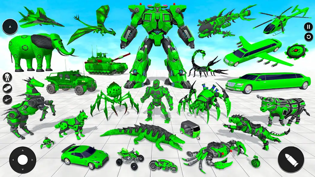 Play Multi Robot Animal Robot War  and enjoy Multi Robot Animal Robot War with UptoPlay