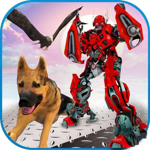 Free play online Multi Robot Transforming Game: Robo Animal Cop Dog  APK