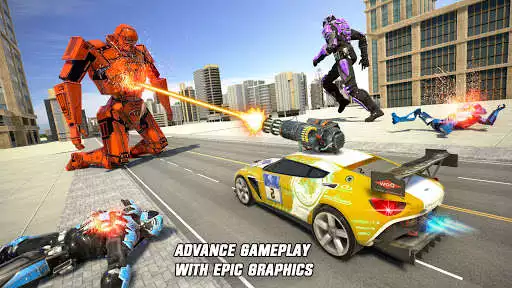 Play Multi Robot Transforming Game as an online game Multi Robot Transforming Game with UptoPlay