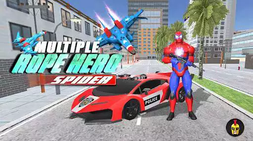 Play Multi Rope Hero Spider Open World Vegas Gangster  and enjoy Multi Rope Hero Spider Open World Vegas Gangster with UptoPlay