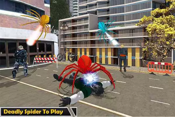 Play Multi Spider Fighter Vs Super Villain Crime Battle