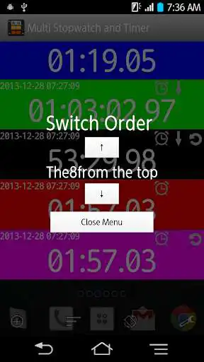 Play Multi Stopwatch & Timer as an online game Multi Stopwatch & Timer with UptoPlay