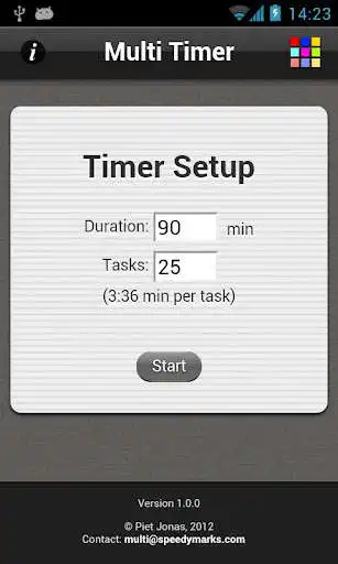 Play Multi Task Timer Lite  and enjoy Multi Task Timer Lite with UptoPlay