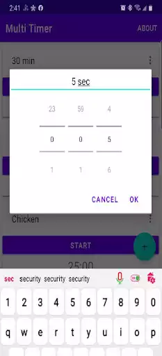 Play Multi-Timer as an online game Multi-Timer with UptoPlay