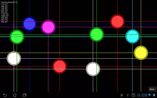 Play MultiTouch Tester