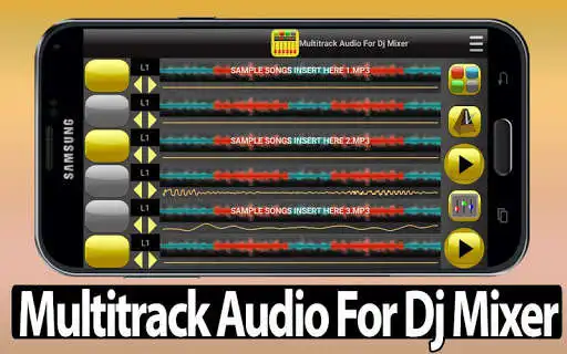 Play Multitrack Audio For Dj Mixer