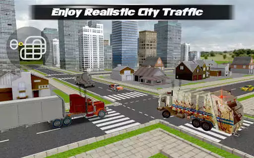 Play Multi-Truck Driving 3D as an online game Multi-Truck Driving 3D with UptoPlay
