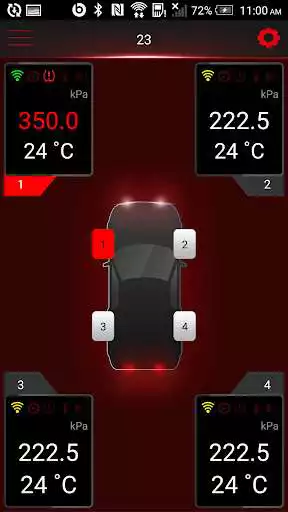 Play Multi Wheel BLE TPMS  and enjoy Multi Wheel BLE TPMS with UptoPlay