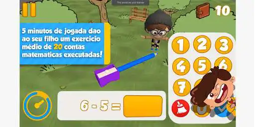 Play Mult Mente - Jogo Educativo! as an online game Mult Mente - Jogo Educativo! with UptoPlay