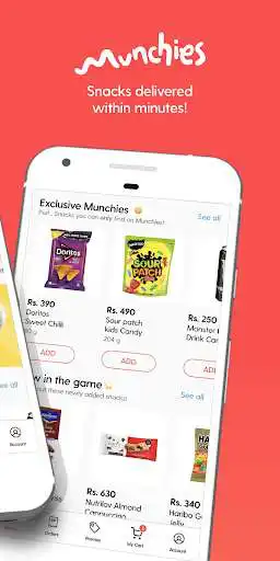 Play Munchies: Snack Delivery App as an online game Munchies: Snack Delivery App with UptoPlay