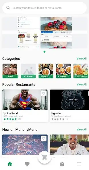 Play Munchy Menu- Order Real Food as an online game Munchy Menu- Order Real Food with UptoPlay