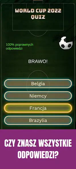 Play Mundial Quiz 2022: Polski Quiz as an online game Mundial Quiz 2022: Polski Quiz with UptoPlay