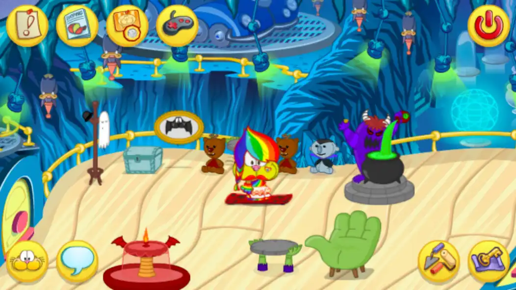 Play Mundo Gaturro Pocket as an online game Mundo Gaturro Pocket with UptoPlay