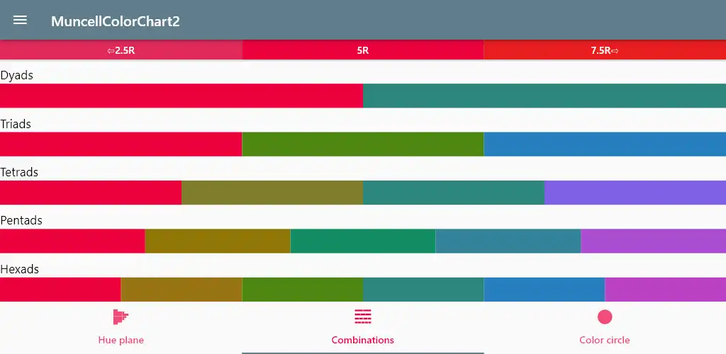 Play Munsell Color Chart2 as an online game Munsell Color Chart2 with UptoPlay