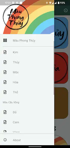 Play Màu Phong Thủy as an online game Màu Phong Thủy with UptoPlay