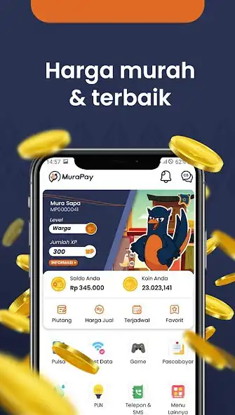 Play MuraPay: Pulsa  Paket Data as an online game MuraPay: Pulsa  Paket Data with UptoPlay