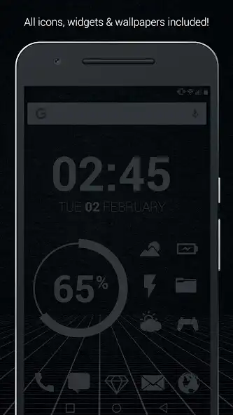 Play Murdered Out Pro - Black Icon Pack  and enjoy Murdered Out Pro - Black Icon Pack with UptoPlay