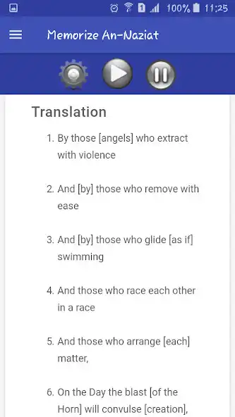 Play Murojaah Sura An-Naziat as an online game Murojaah Sura An-Naziat with UptoPlay