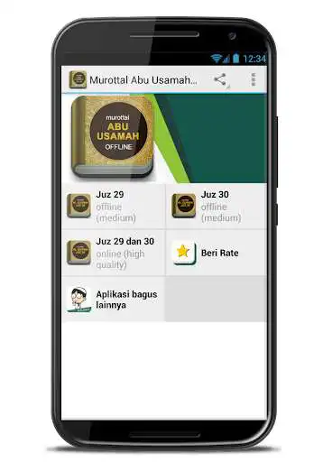 Play Murottal Abu Usamah Juz 29-30 as an online game Murottal Abu Usamah Juz 29-30 with UptoPlay