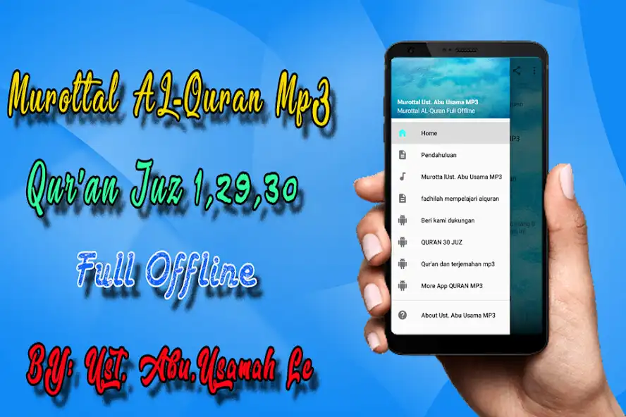 Play Murottal Abu Usamah MP3 Offline  and enjoy Murottal Abu Usamah MP3 Offline with UptoPlay