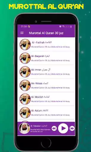 Play Murottal Al Quran 30 Juz Mp3  and enjoy Murottal Al Quran 30 Juz Mp3 with UptoPlay