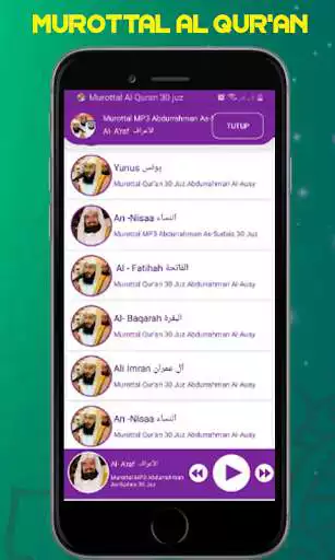 Play Murottal Al Quran 30 Juz Mp3 as an online game Murottal Al Quran 30 Juz Mp3 with UptoPlay