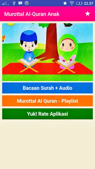 Play Murottal Al-Quran Anak Offline (Juz 30)  and enjoy Murottal Al-Quran Anak Offline (Juz 30) with UptoPlay