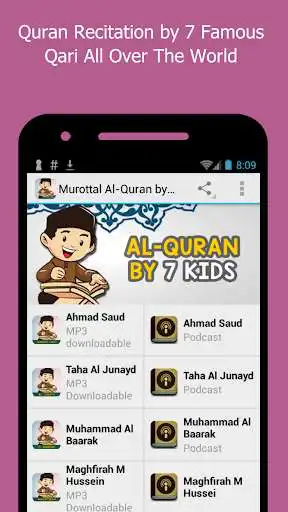 Play APK Murottal Al-Quran by 7 Kids  and enjoy Murottal Al-Quran by 7 Kids with UptoPlay com.quranmp3.murottalalquranbykids