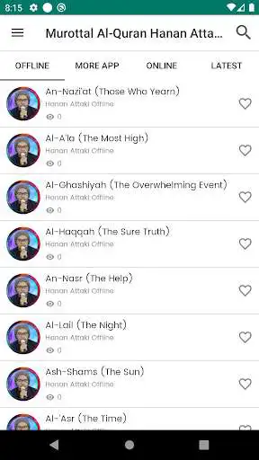 Play Murottal Al-Quran Hanan Attaki  and enjoy Murottal Al-Quran Hanan Attaki with UptoPlay Play Murottal Al-Quran Hanan Attaki  and enjoy Murottal Al-Quran Hanan Attaki with UptoPlay