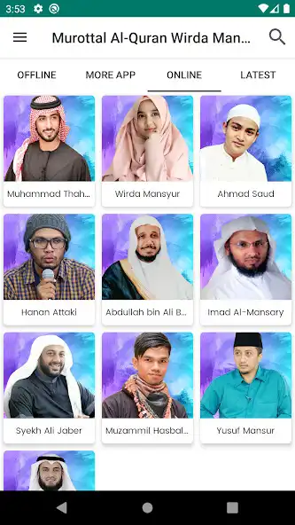 Play Murottal Al-Quran Wirda Mansur as an online game Murottal Al-Quran Wirda Mansur with UptoPlay