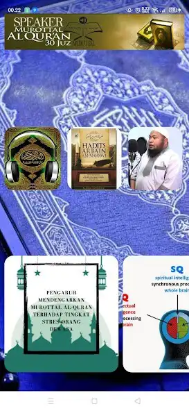 Play Murottal  Hadits Mp3 30 Juz as an online game Murottal  Hadits Mp3 30 Juz with UptoPlay