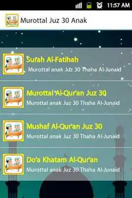 Play Murottal Juz 30 Anak