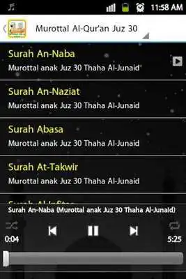 Play Murottal Juz 30 Anak