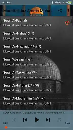 Play Murottal Juz Amma Muhammad Jibril  and enjoy Murottal Juz Amma Muhammad Jibril with UptoPlay
