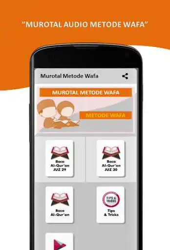 Play Murottal Metode Wafa  and enjoy Murottal Metode Wafa with UptoPlay